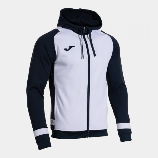 PHOENIX III ZIP-UP HOODIE WHITE NAVY BLUE WHITE-NAVY