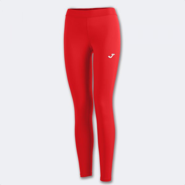 Γυναικεία παντελόνι για τρέξιμο OLIMPIA LONG TIGHTS RECORD III κόκκινο