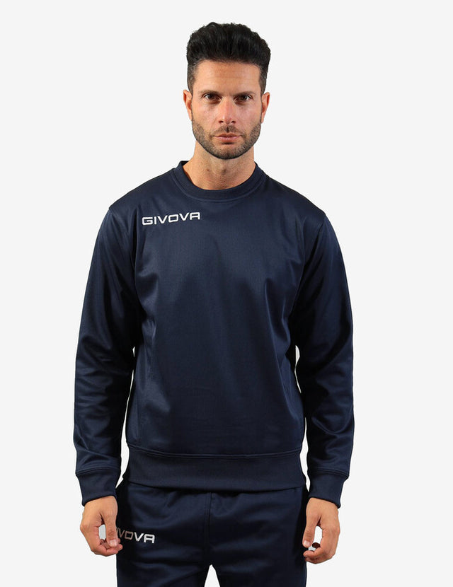 Φούτερ MAGLIA POLARFLEECE G/COLLO GIVOVA ONE μπλε