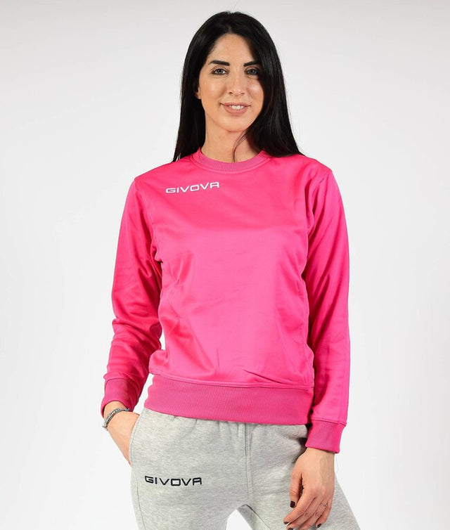 Φούτερ MAGLIA POLARFLEECE G/COLLO GIVOVA ONE φούξια