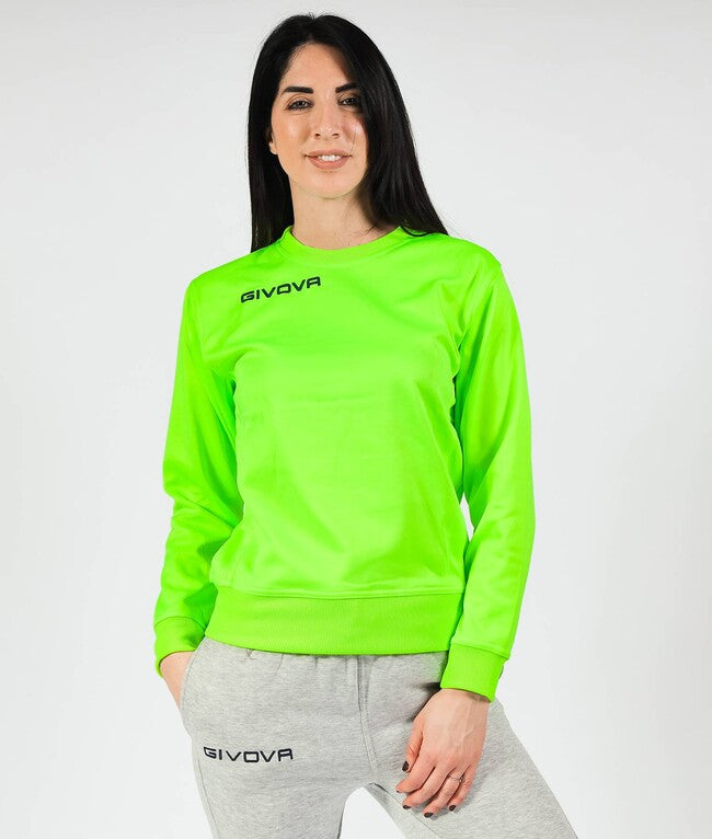 MAGLIA POLARFLEECE G/COLLO GIVOVA ONE GIALLO FLUO