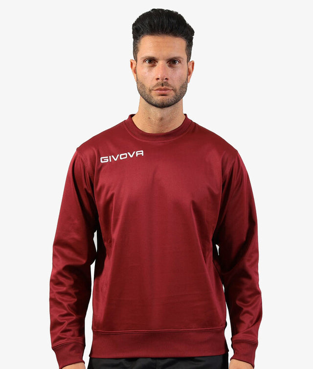 Φούτερ MAGLIA POLARFLEECE G/COLLO GIVOVA ONE γρανάτη