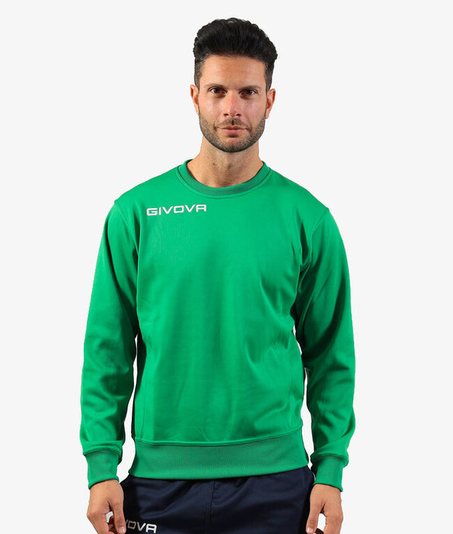 Φούτερ MAGLIA POLARFLEECE G/COLLO GIVOVA ONE πράσινο