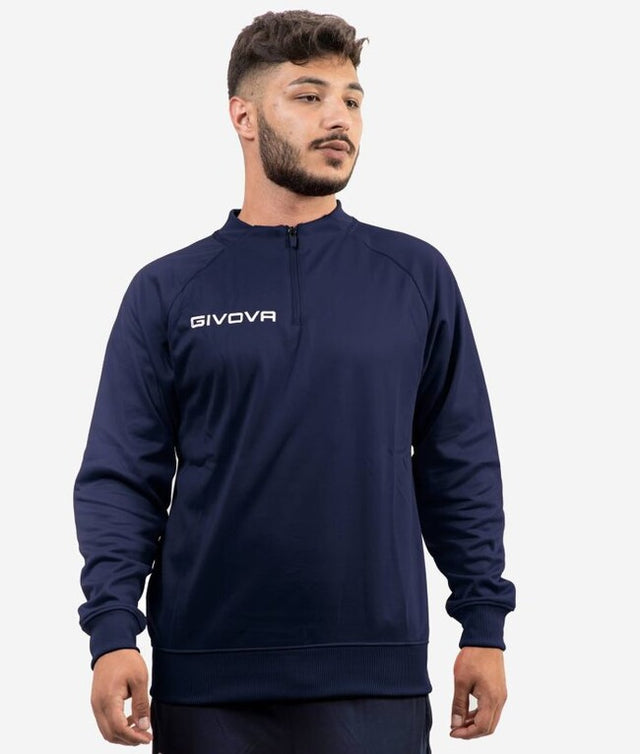 Μπουφάν MAGLIA POLARFLEECE TECNICA (HALF ZIP) 500 μπλε