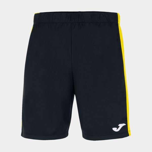 Ποδοσφαιρικό σόρτς MAXI SHORT μαύρο κίτρινο