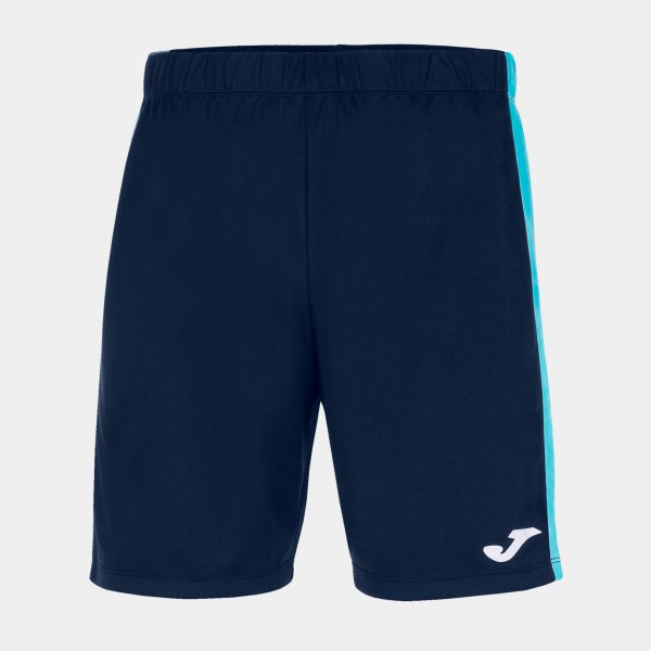 Ποδοσφαιρικό σόρτς MAXI SHORT ναυτικό μπλε τιρκουάζ