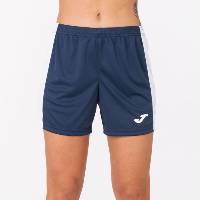 Γυναικεία ποδοσφαιρικό σόρτς MAXI SHORT ναυτικό μπλε λευκό