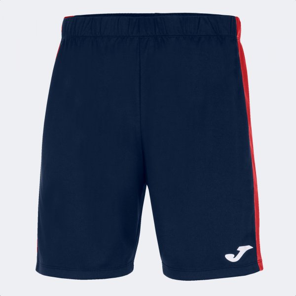 Ποδοσφαιρικό σόρτς MAXI SHORT ναυτικό μπλε κόκκινο