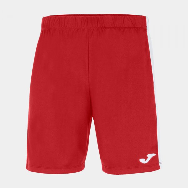 Ποδοσφαιρικό σόρτς MAXI SHORT κόκκινο λευκό