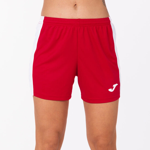 Γυναικεία ποδοσφαιρικό σόρτς MAXI SHORT κόκκινο λευκό