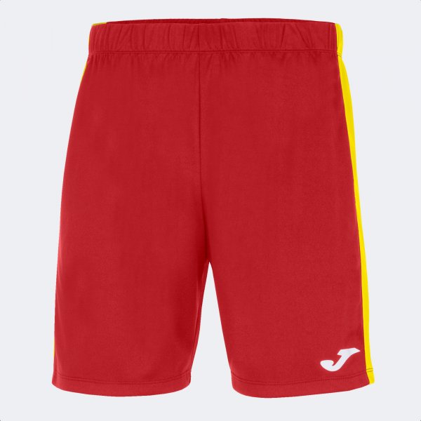 Ποδοσφαιρικό σόρτς MAXI SHORT κόκκινο κίτρινο