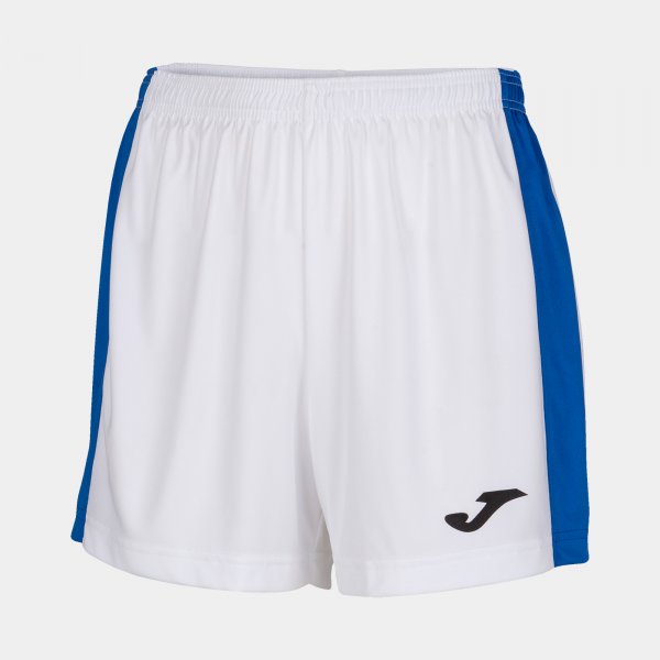 Γυναικεία ποδοσφαιρικό σόρτς MAXI SHORT λευκό γαλάζιο