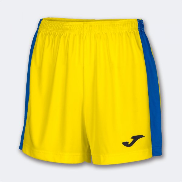 Γυναικεία ποδοσφαιρικό σόρτς MAXI SHORT κίτρινο γαλάζιο