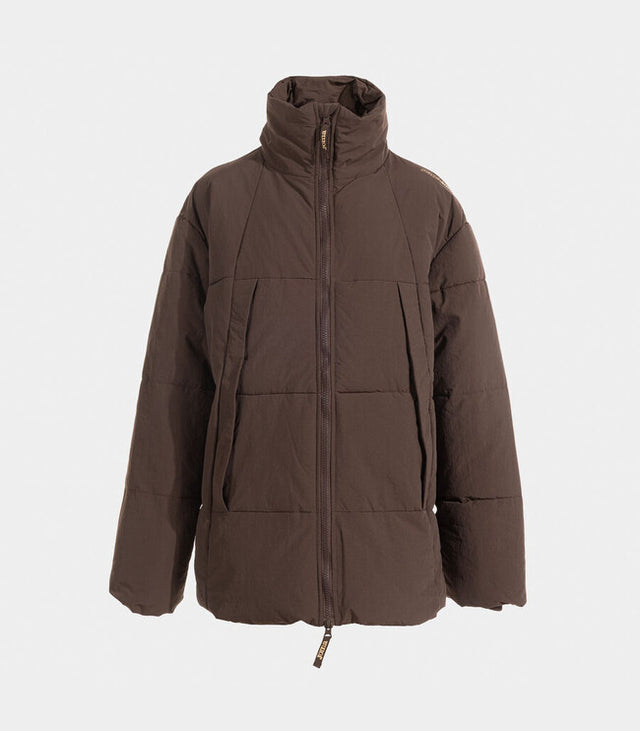 Γυναικεία μπουφάν MIMETIC ANORAK καφέ