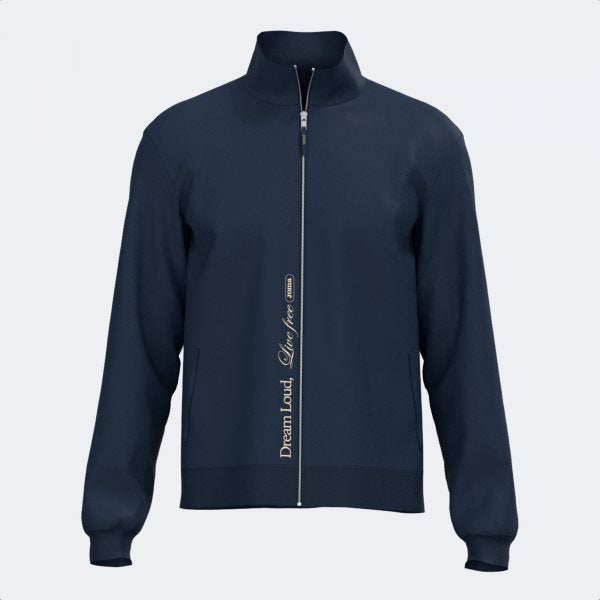 Φούτερ MIMETIC FULL ZIP SWEATSHIRT ναυτικό μπλε