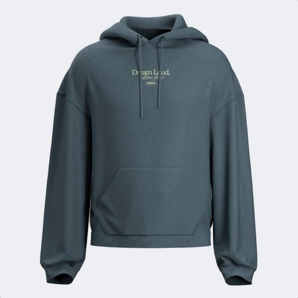 Φούτερ MIMETIC HOODIE μπλε - γκρι