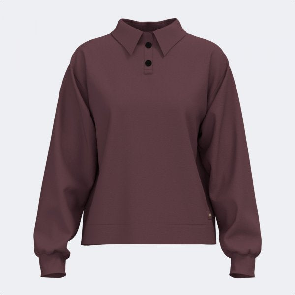 Γυναικεία μπλούζα πόλο MIMETIC LONG SLEEVE POLO μωB