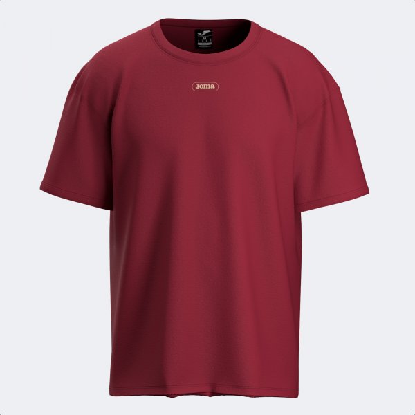 Μπλούζα πόλο MIMETIC SHORT SLEEVE T-SHIRT μπορντό