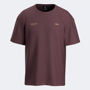 Μπλούζα πόλο MIMETIC SHORT SLEEVE T-SHIRT DARK RED WINE