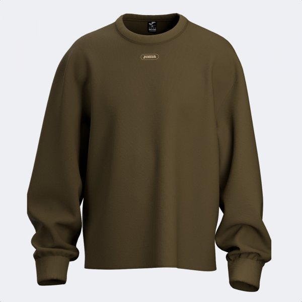Φούτερ MIMETIC SWEATSHIRT καφέ