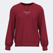 Φούτερ MIMETIC SWEATSHIRT DARK RED WINE