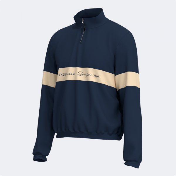 Φούτερ MIMETIC SWEATSHIRT ναυτικό μπλε
