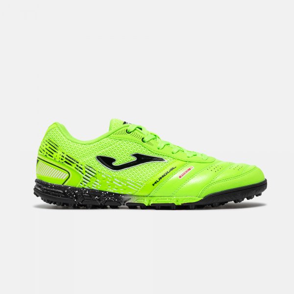 Παπούτσια για τεχνητό χλοοτάπητα MUNDIAL 2609 FLUOR YELLOW TURF φθορίζον κίτρινο