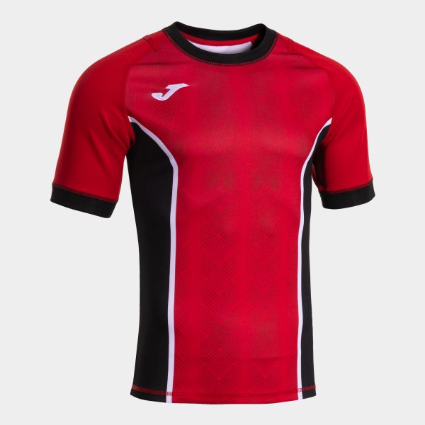Φανέλα / μπλούζα MYSKIN III SHORT SLEEVE T-SHIRT κόκκινο μαύρο