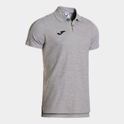 OLIMPIADA SHORT SLEEVE POLO MELANGE GRAY GREY