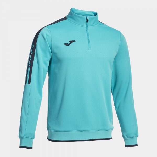 Φούτερ OLIMPIADA SWEATSHIRT φθορίζον τιρκουάζ