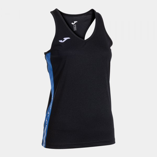 Γυναικεία αθλητικό φανελάκι OLIMPIADA TANK TOP μαύρο γαλάζιο