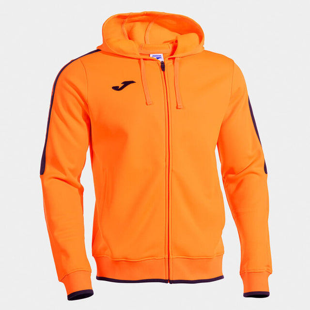 Φούτερ με κουκούλα OLIMPIADA ZIP-UP HOODIE πορτοκαλί μαύρο