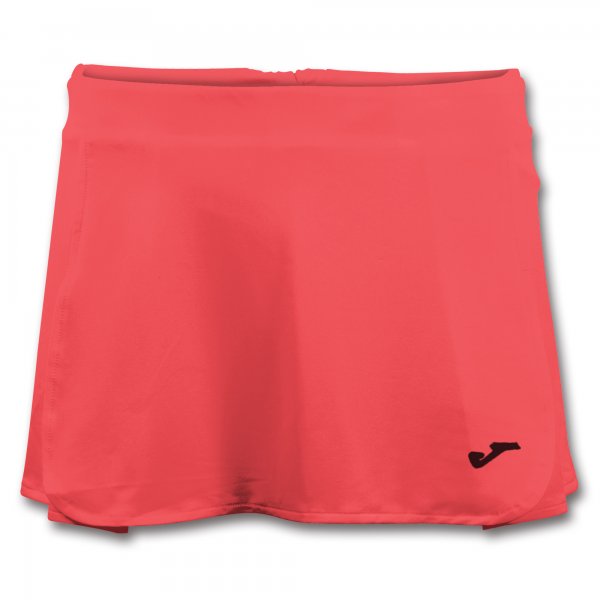 Γυναικεία αθλητική φούστα COMBINED SKIRT/SHORTS OPEN II κοραλλί φθορίζον
