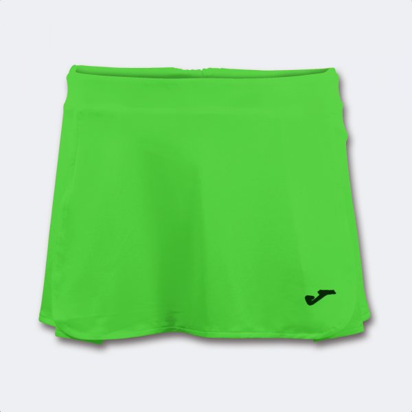 Γυναικεία αθλητική φούστα COMBINED SKIRT/SHORTS OPEN II φθορίζον πράσινο
