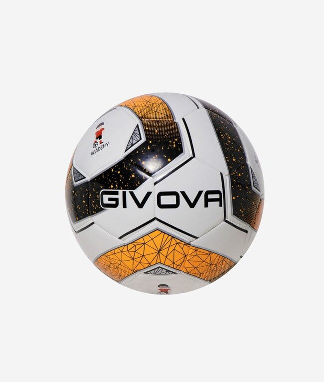 PALLONE ACADEMY SCHOOL NERO/ARANCIO FLUO