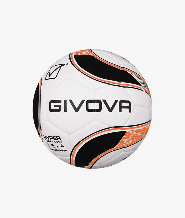 Μπάλα PALLONE MATCH HYPER μαύρο-φλουό πορτοκαλί