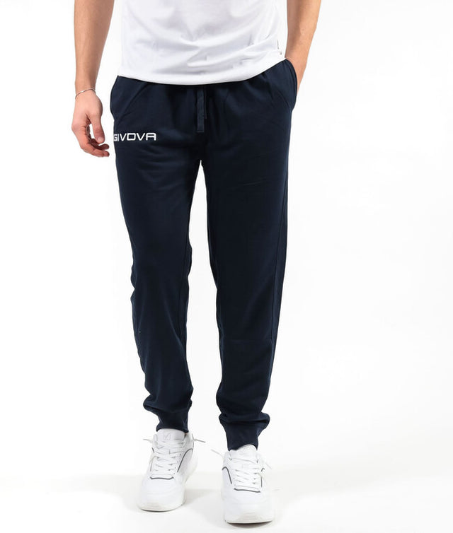 Φόρμα PANTA COTONE KING LOGO SMALL μπλε