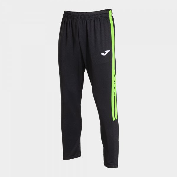 Φόρμα OLIMPIADA LONG PANTS μαύρο φθορίζον πράσινο