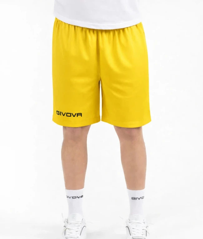 PANTALONCINO CAPO INTERLOCK GIALLO