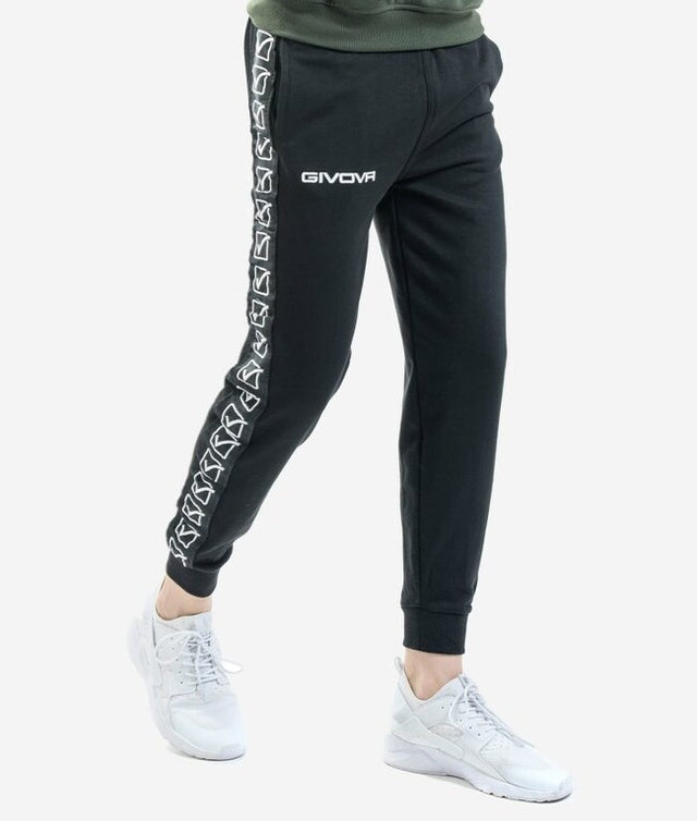 Φόρμα PANTALONE FELPA BAND μαύρο