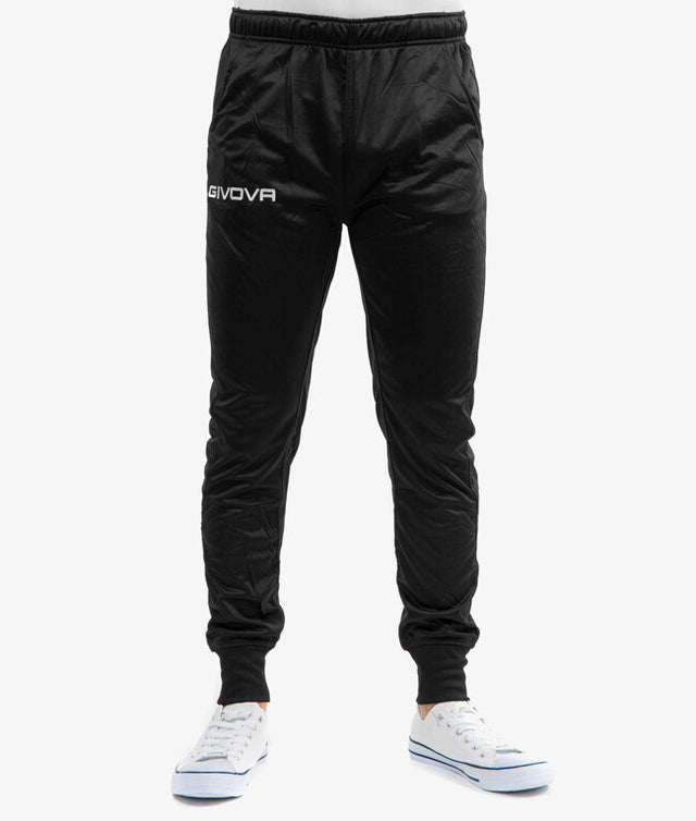 Φόρμα PANTALONE GIVOVA ONE POLARFLEECE μαύρο
