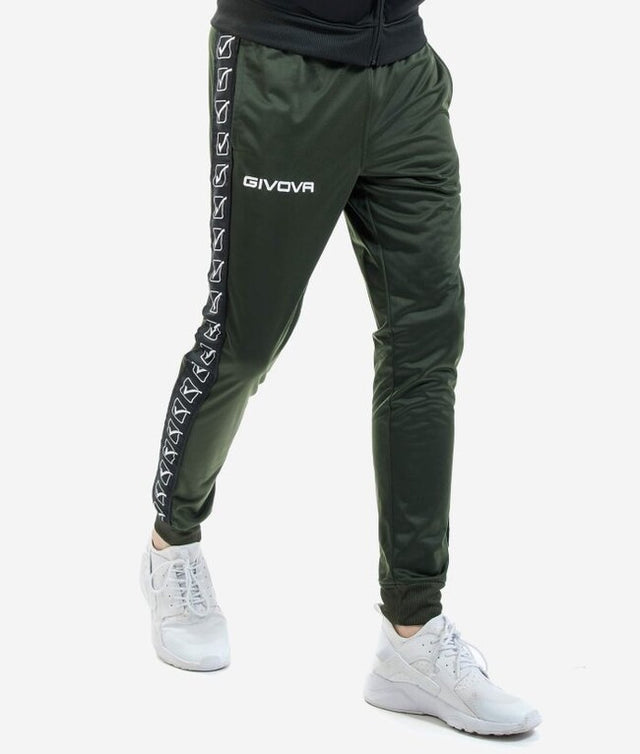 Φόρμα PANTALONE TRICOT BAND στρατιωτικό πράσινο