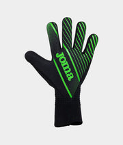Γάντια τερματοφύλακα PANTHER GOALKEEPER GLOVES μαύρο φθορίζον πράσινο