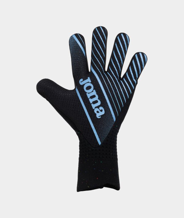Γάντια τερματοφύλακα PANTHER GOALKEEPER GLOVES BLACK FLUOR TURQUOISE μαύρο