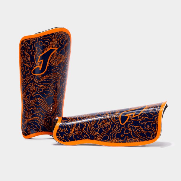 PANTHER SHIN GUARDS NAVY BLUE CORAL MARINO-CORAL