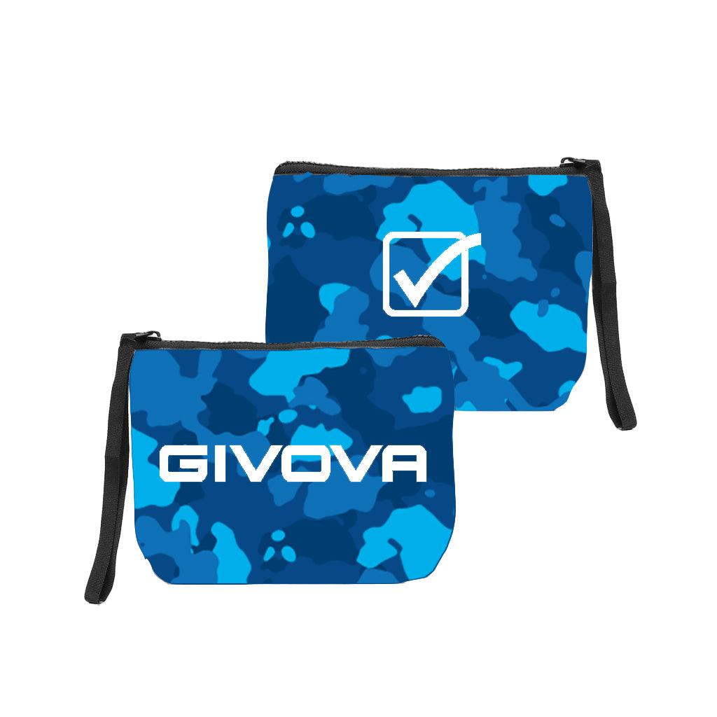 Τσάντα POCHETTE ARMY γαλάζιο καμουφλάζ