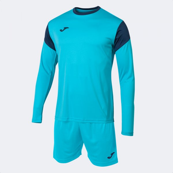 Φανέλα τερματοφύλακα PHOENIX GK TWO-PIECE SET φθορίζον τιρκουάζ