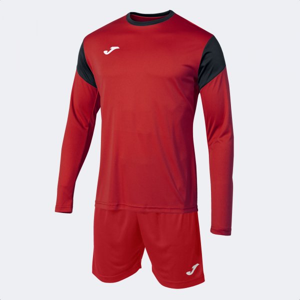 Φανέλα τερματοφύλακα PHOENIX GK TWO-PIECE SET κόκκινο μαύρο