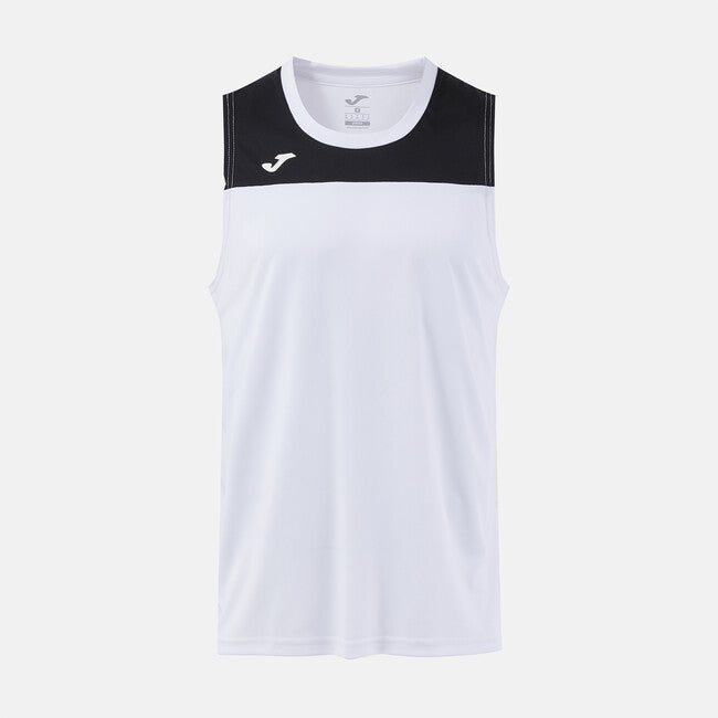 PHOENIX III SLEEVELESS SHIRT WHITE BLACK WHITE-BLACK