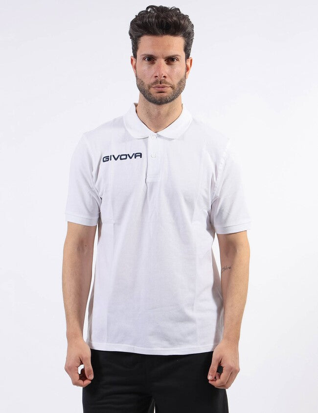 Μπλούζα πόλο POLO COTONE PIQUET SUMMER λευκό